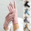 Thickened Warm Furry Gloves Thin Velvet Mittens Cashmere Gloves for Outdoor Cycling Driving