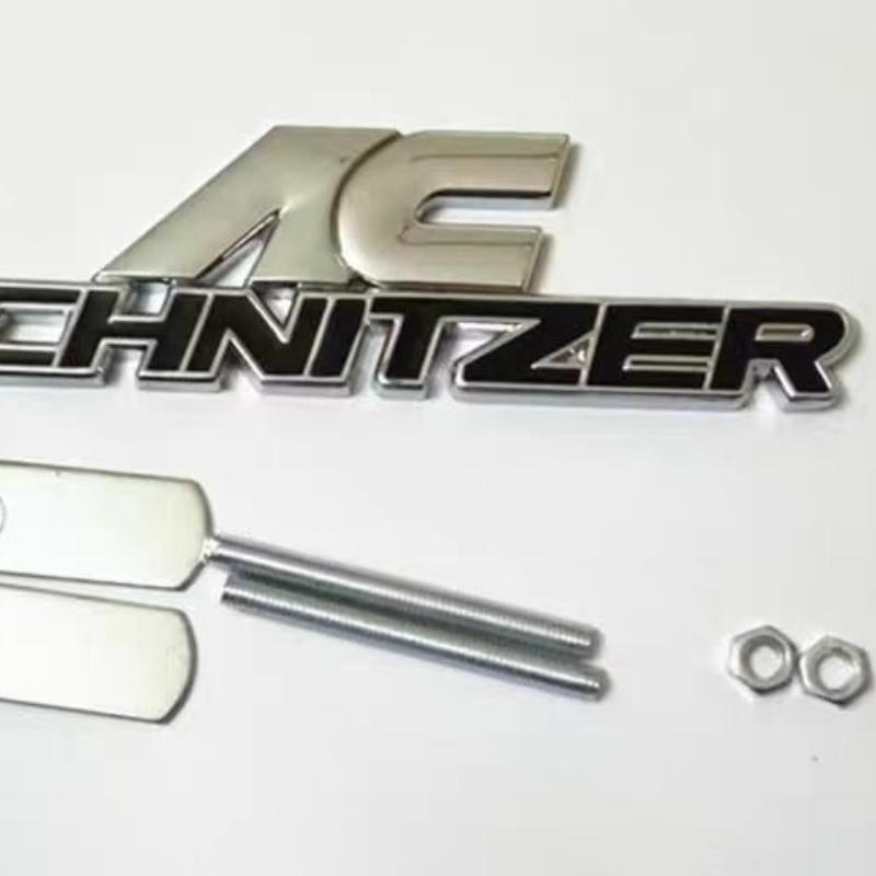 AC SCHNITZER Metal Grille Emblem Trunk Rear Badge Sticker 3D Metal Car Badge
