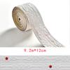 9M 3D Foam Wall Edge Strip Stickers Self-adhesive Corner Waist Line Background Wall Sticker Waterproof Decor Trim Line Skirting