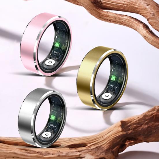 Смарт-кольцо высокой точности IP68 водонепроницаемое фитнес-кольцо для здоровья с монитором сердечного ритма и артериального давления для мужчин и женщин