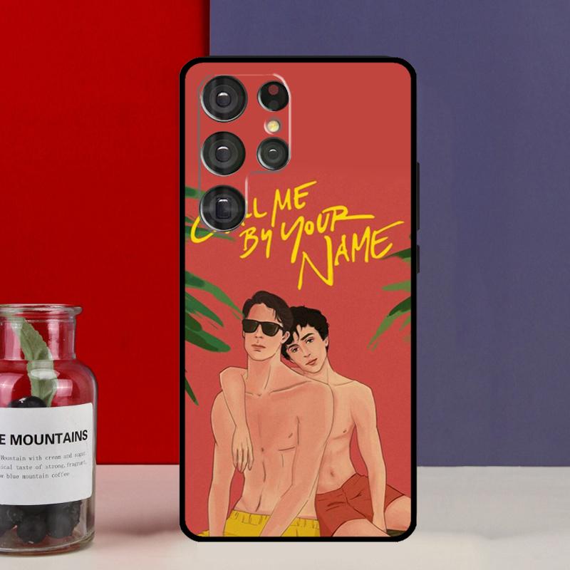 Назови меня своим именем Чехол для Samsung Galaxy S25 Ultra S9 S10 S20 S21 S22 Plus S23 Ultra S24 FE Чехол для телефона