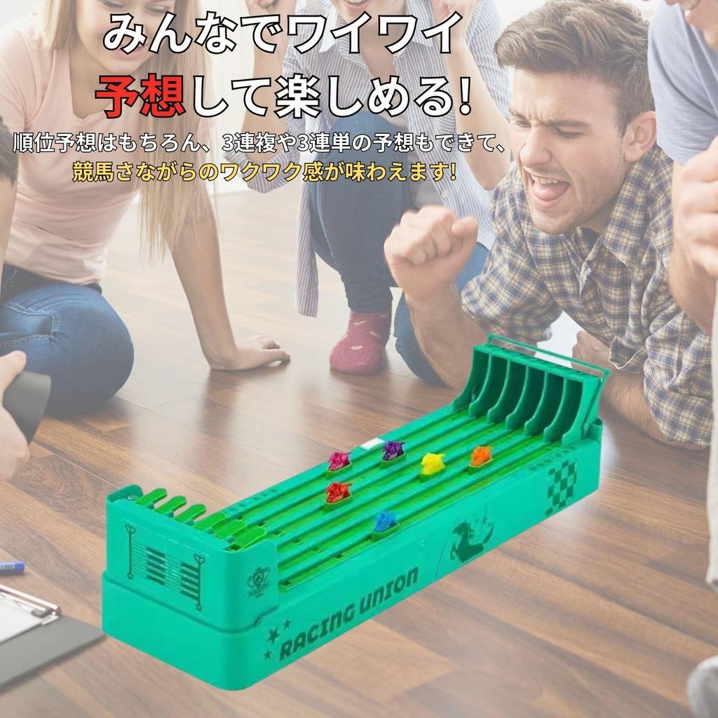 Игра про скачки, Игра для питья, Семейная игра, Предсказание Дерби, Классическая игра с кубиками (Инструкции на японском языке в комплекте)