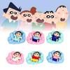 Pajamas Cloud 6pcs Crayon Shin Chan Toy Doll Pvc Model Desktop Decor Gifts Xmas
