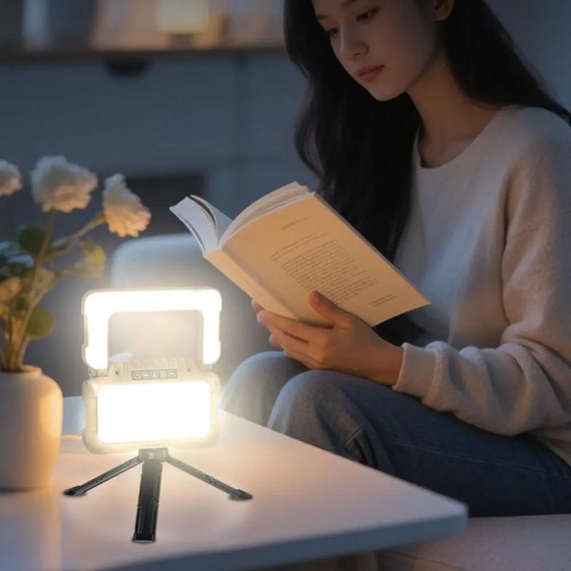 Portable Hanging Lanterns For Camping Ultra-Bright Illumination Emergency Tent Light With Rechargeable Long Battery Life Z4E1