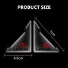 New 2X Car Door Corner Cover Bumper Crash Anti-Scratch Protection Accessories For Lexus ES