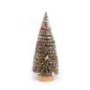 Desktop Decoration Small Pine Tree Snow Frost Colorful Pine Needle Powdered Mini Christmas Tree