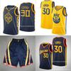 Баскетбольная майка Stephen Curry 30 с вышитым дизайном для фанатов Warriors