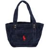 Сумка Ralph Tote 2AR098 CORDUROY MINI TOTE BCV NEWPORT Navy x Red [Polo Lauren] Женская темно-синяя/красная [Товар]