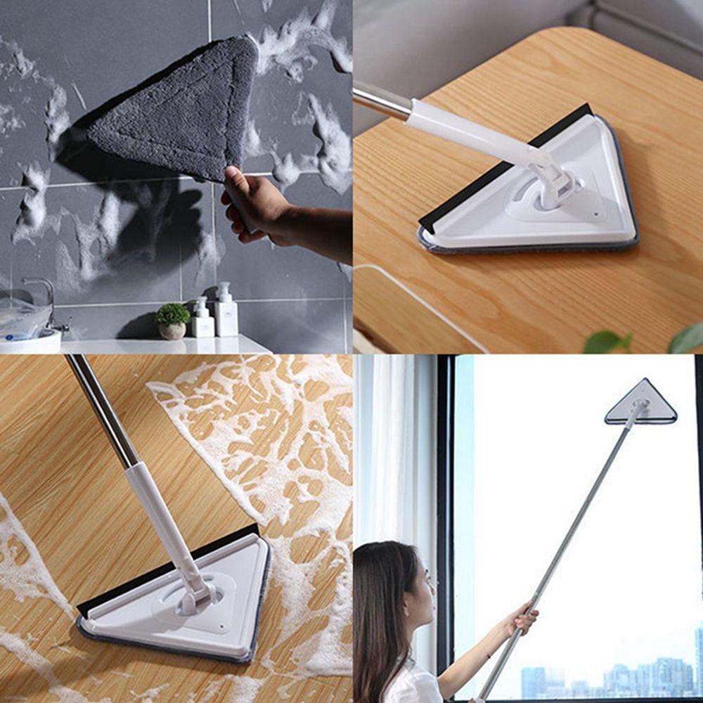 Wipe Window Flat Microfiber Clean Tool Dust Mop Mop Accessories Triangle Rag Mop Head