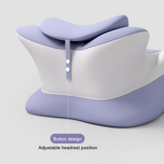 Couples Butt Cushion 3D Curved Wavy Back Cushion Multi-Position Support Memory Foam Wedge Pillow for Bed Lying And Sitting Couples Intimacy