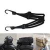 60/90/120cm Motorcycle Helmet Straps Hook Luggage Straps Retractable Elastic Rope Adjustment Fix Buckle Rope Accessorie