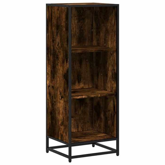 VidaXL Bibliothèque chêne fumé 40x35x107,5 cm bois d'ingénierie, bibliothèque, séparateur de pièce, séparateur, armoire de 849111