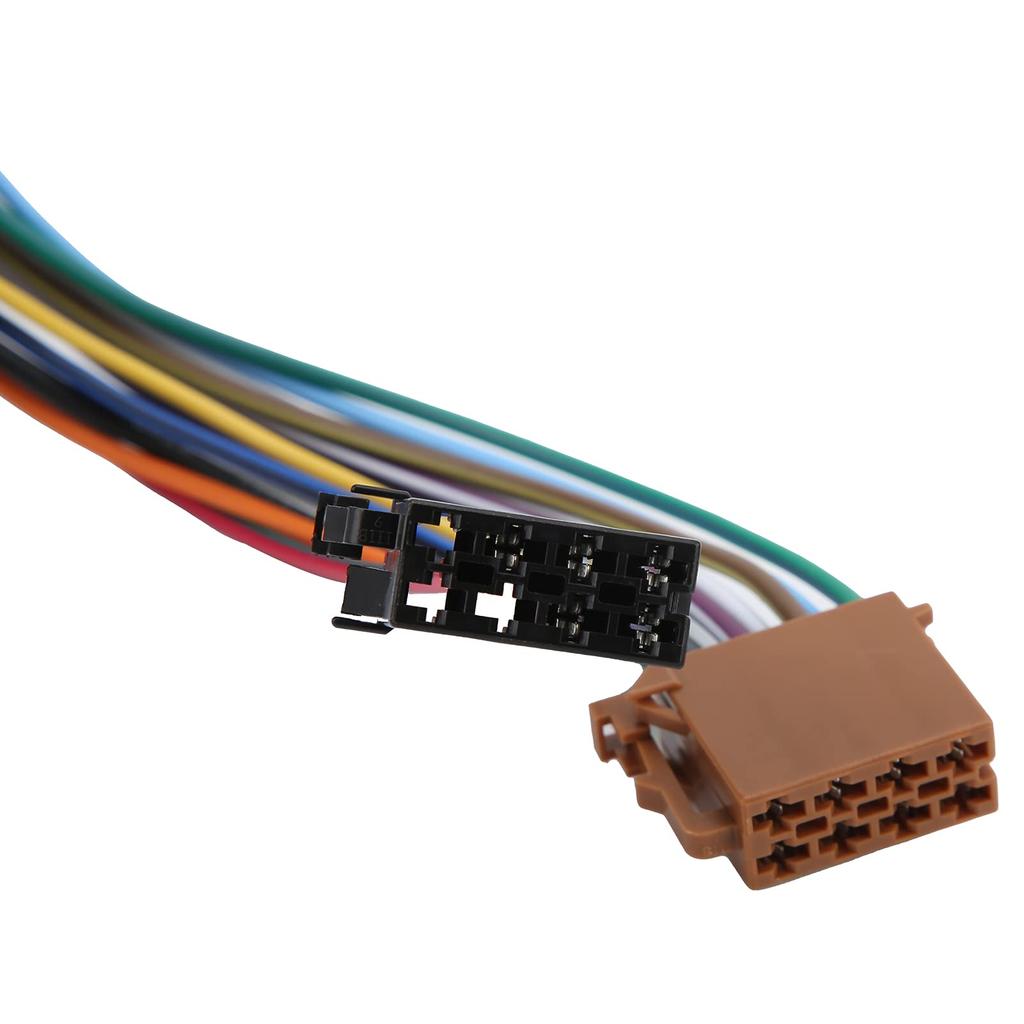 Wiring Harness Adapter, Auxiliary Cable, Qiilu Terminal and Harness Wiring Harness Adapter for Iso