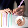1ml Writting Pen, 1 Pcs 0.5mm Black Rolling Ball Cute Gel Ink Pen For Student And School Supplies