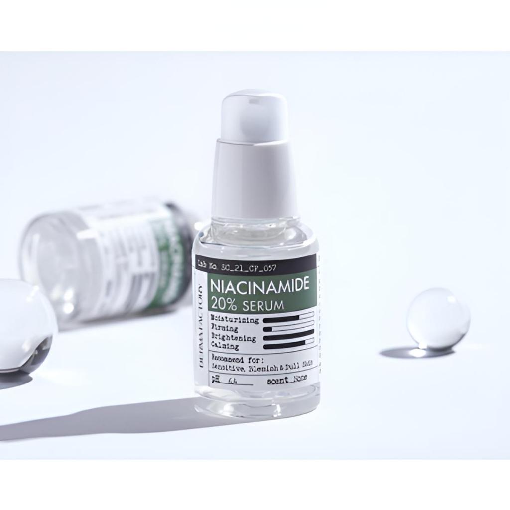 DERMA FACTORY Niacinamide 20% Serum 30ml + 80ml, 1Set