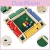 Четырехсторонняя игра в кости Shut The Box для семейного веселья и обучения