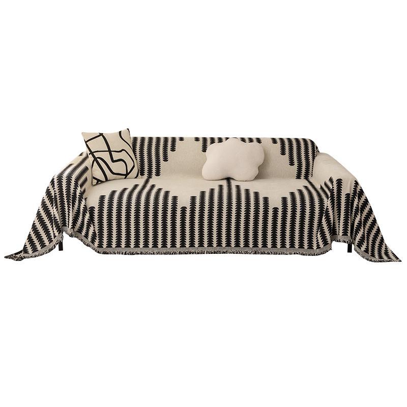 Простой чехол для дивана из синели в скандинавском стиле, полностью покрытый чехол для дивана на четыре сезона, универсальное полотенце для дивана, не царапающий чехол для дивана, подушка для дивана