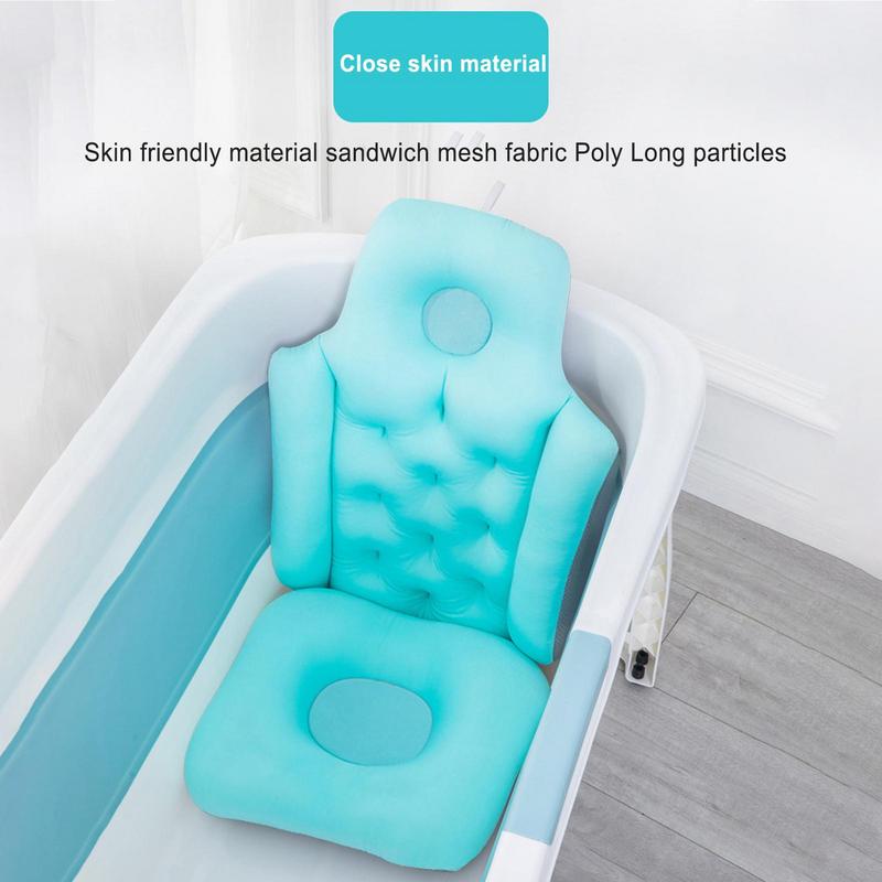 Подушки для ванны, складная подушка для ванны, очень большой нескользящий коврик для спа-ванны, поддержка шеи, спины, подголовник, подушки для головы