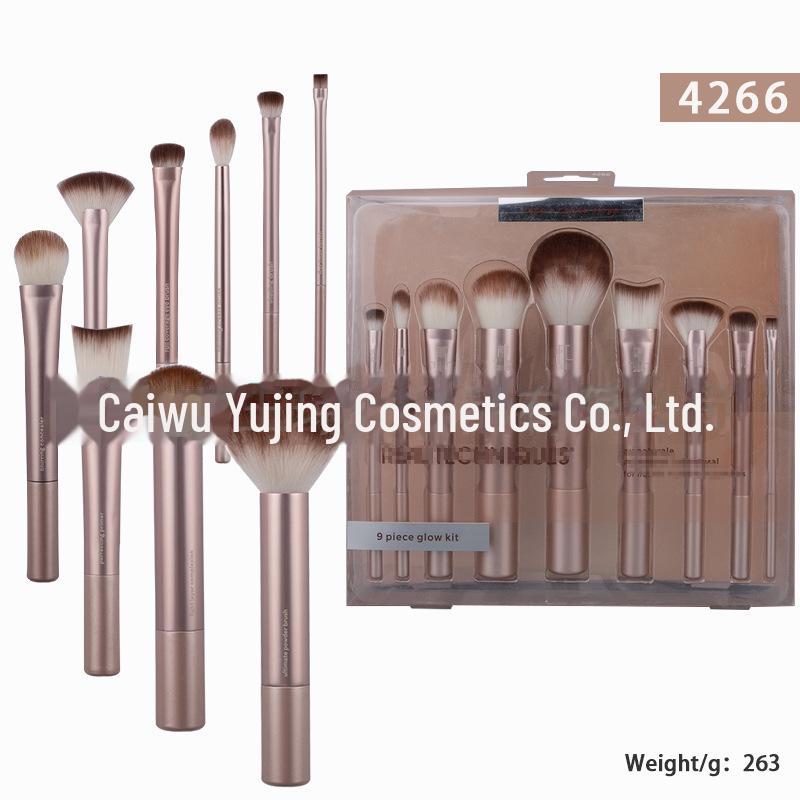 RT Series 4266 Makeup Brush Set - Includes Soft Loose Powder, Blush, and Eyeshadow Brushes