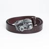 American Farm Personalized Belt Buckle Agricultural Tractor Leather Buckle Primary Color Glazed Plate Buckle