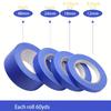 Blue Painters Tape, 1/2 Inch,3/4 Inch,1 Inch,2 Inch, Multi Size Painting Masking Tape, Clean Release Paper Tape for Home