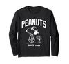 PEANUTS Snoopy and Woodstock Outline Long Sleeve T-Shirt