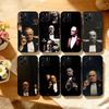 Чехол для телефона «Крестный отец» Андолини для iPhone 17, 16, 15, 14, 13, 12, 11 Plus, Pro Max, Другие Мягкий Черный Чехол
