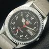 АВТОМАТИЧЕСКИЕ ВИНТАЖНЫЕ ВОССТАНОВЛЕННЫЕ МУЖСКИЕ ЧАСЫ SEIKO 5 6309A ЯПОНИЯ ЧЕРНЫЕ a442513-1