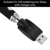 510 Smart Charger LED Indicator USB Charger Portable Adapter с защитой от перезарядки для аккумулятора и внешнего аккумулятора 4.2V/420mAh