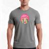 Over The Clouds Tshirt Summer Casual Cotton Tee Oversized Streetwear Tops Vintage Graphic Print Loose Fit Short Sleeve