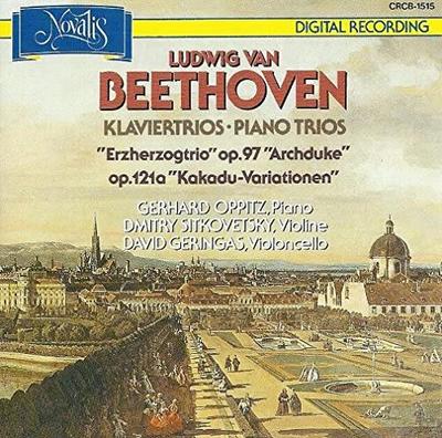 CD OPITZ (ГЕРХАРД), БЕТХОВЕН, СИТКОВЕ - Великий князь * Фортепианное трио №. 7 в B  CRCB1515 Япония Классический Б/У