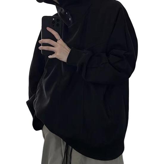 Мужская толстовка с капюшоном на осень-зиму, однотонная, с длинными рукавами, с капюшоном, эластичные манжеты и