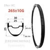 Carbonbeam Only 265g 29er MTB Asymmetric T1000 Wide Inner 30mm 27mm 25mm Mountain Bike Tubeless Hookless 29er Carbon MTB Rim