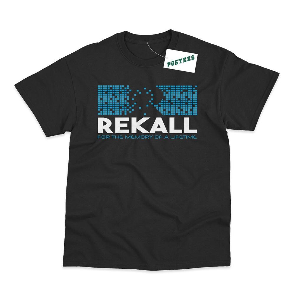 Футболка с принтом Rekall, вдохновленная «Вспомнить всё»