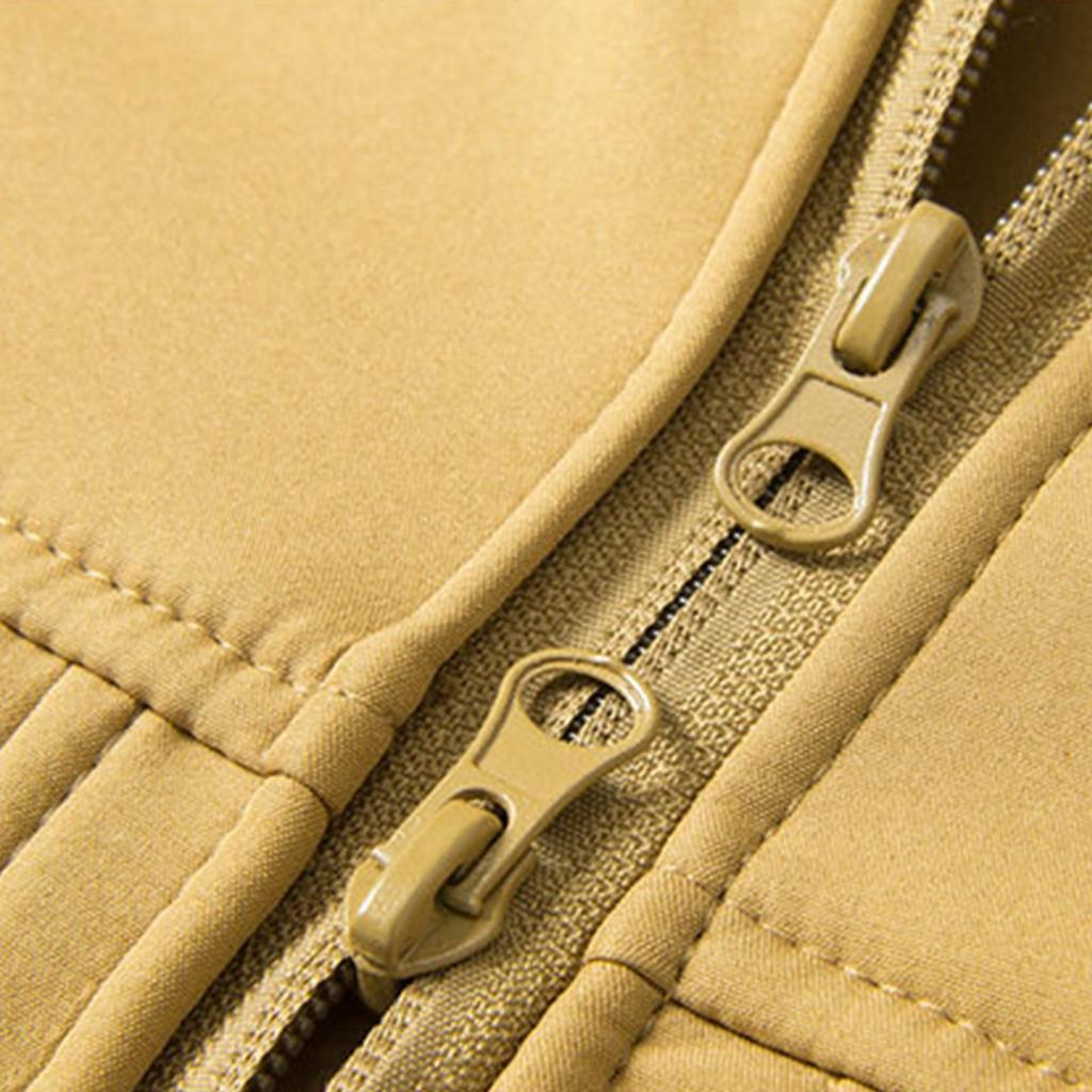 Мужские зимние однотонные куртки Мужские модные куртки Дышащие ветрозащитные куртки Куртки для занятий спортом на открытом воздухе