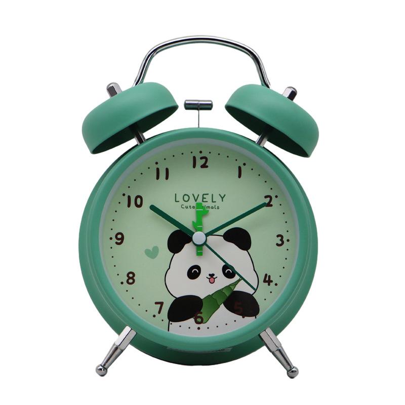 Новый мультяшный звенящий маленький будильник для студентов для учебы, специально для детей, мальчиков и девочек, чтобы вставать и просыпаться энергично