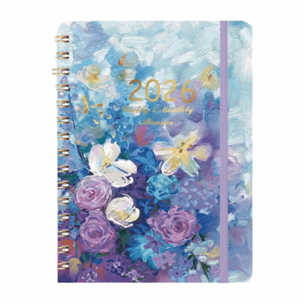 Jan.2026 - Dec.2026 Calendar 2026 Weekly and Monthly Academic Planner High Quality 2026 Planner