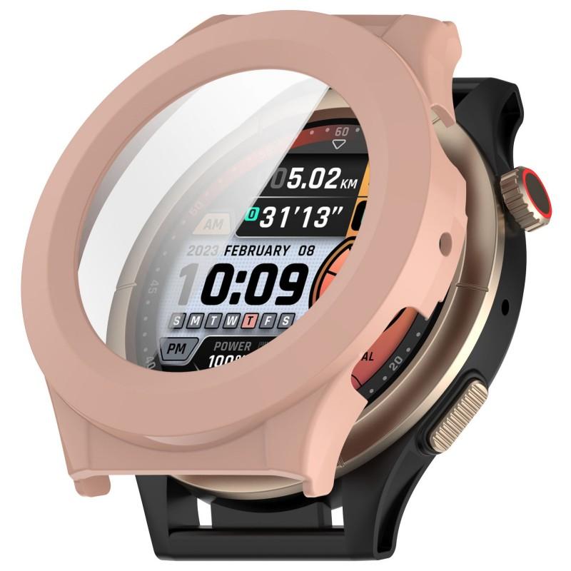 PC+Tempered Glass Case for Amazfit Cheetah Round/Cheetah Pro Samrt Watch Bumper for Amazfit Cheetah Pro Shell Protective Cover