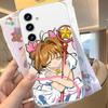 Cute C-Cardcaptor Sakura-s For Samsung Galaxy A52 A12 A51 S21 Edge S22ULTRA S23 S20LITE Plus Ultra Transparent Cover