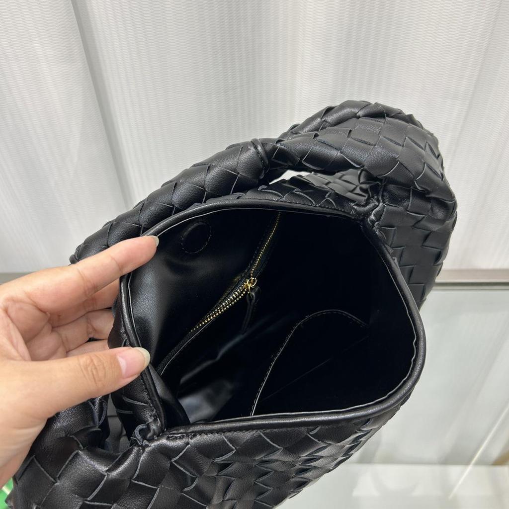 2024 Корейская модная сумка через плечо из натуральной кожи - женская модная сумка из коровьей кожи подмышкой