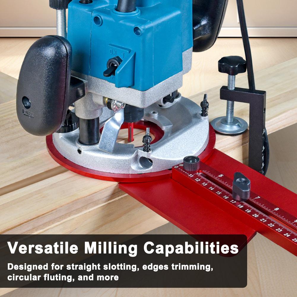 Универсальный кронштейн для триммера для кромок, подставка для кругового инструмента для долбления, стойка для фрезерных фрез из алюминиевого сплава с