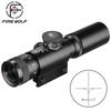 SS2 4x21 AO Compact Hunting Air Rifle Scope Tactical Optical Sight Glass Etched Reticle Riflescopes With Flip Open Lens Caps