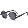 Retro Punk Cross-Mirror Sunglasses: Stylish Hip-Hop Eyewear for Men and Women