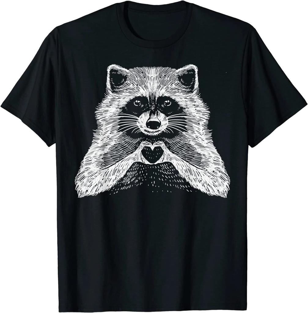 NEW LIMITED Loves Funny Raccoon-Animal For Men Women Gift Idea Tee T-Shirt S-3XL