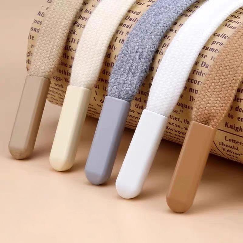 1/2/3/5Pcs 140cm Flat Braided Cord Sweatpants Hoodie Drawstring Rope Replacement DIY Garment Sewing Supplies 3