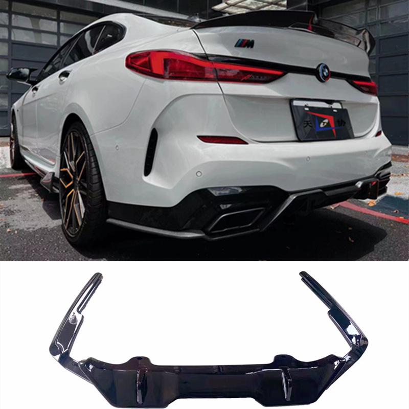 Совместимо с BMW 2 серии F44 2023 года: Передний сплиттер, Задний диффузор, Заднее антикрыло, Пороги, Решетка радиатора Night Black Комплект кузова 225 Fan.