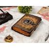 Celtic Stone Vintage Leather Journal Gifts for Men and Women