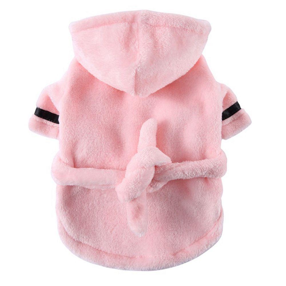Lint-free Thick Shower Bathing for Small Large Dog Super Microfiber Pet Bath Towels Pet Pajamas Dog Bathrobe Dog Towel