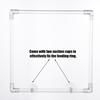 Clear Aquarium Floating Plant Corral Acrylic Aquarium Food Ring  Garden Lawn Yard