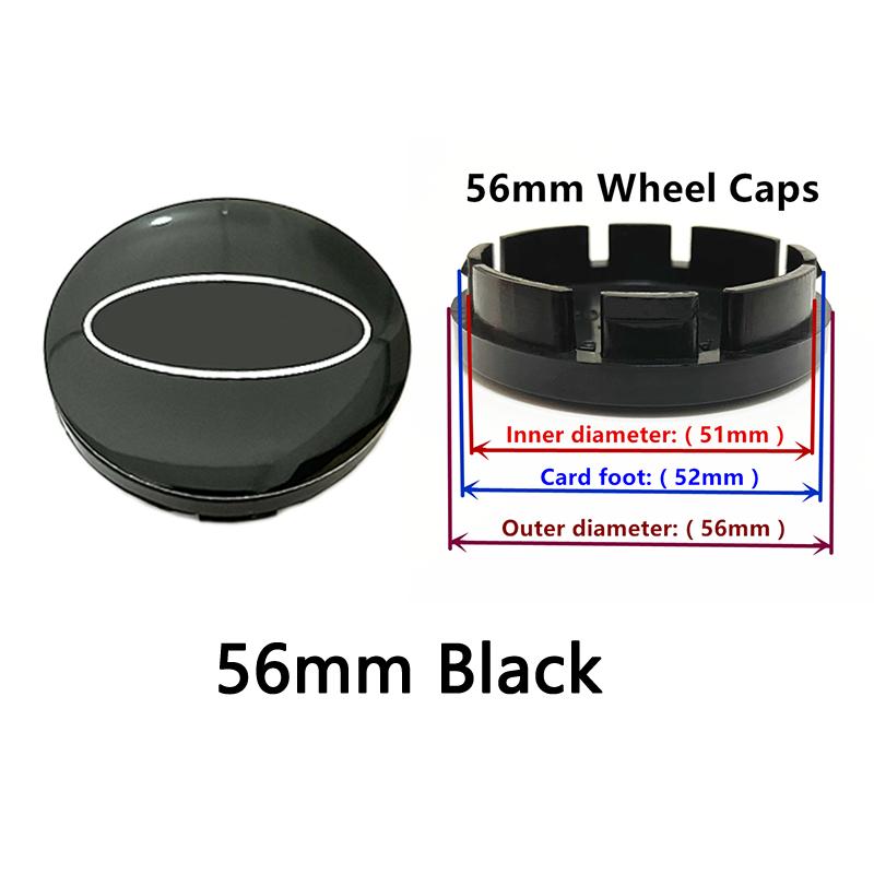 54mm 56mm 60mm 65mm 68mm for Ford Fiesta Focus Mondeo Fusion Explorer F150 F250 Car Wheel Hub Center Caps Rim Cover Badge Emblem